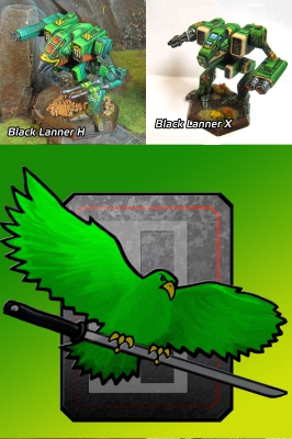 Black lanner H-X